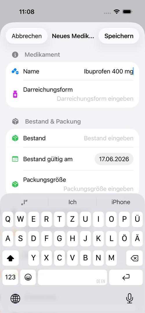 Schnell eingerichtet